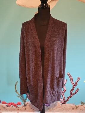 Barefoot Dreams Plush Open-Front Cardigan